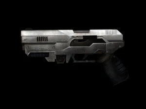 pistol 3D Print Model