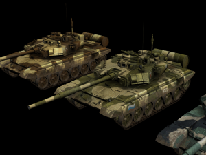 tank Modèles 3D en vedette