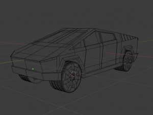 tesla cybertruck 3D Model
