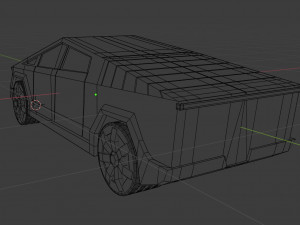 tesla cybertruck 3D Model