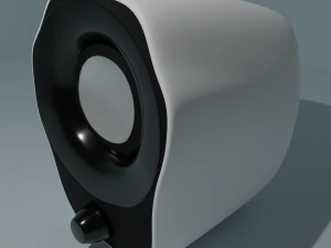 luidspreker van hoge kwaliteit 3D Model