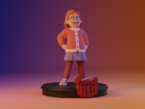 Mei Lee Turning Red 3D Принт Модель