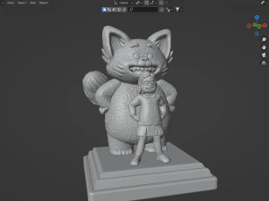 Turning Red 3D Print Model