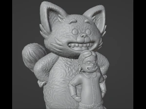 Turning Red 3D Print Model