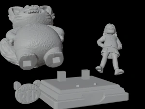 Turning Red 3D Print Model
