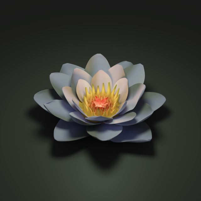 lotus 3D Модель .c4d .max .obj .3ds .fbx .stl .blend