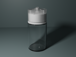 vape liquid bottle 3D Model