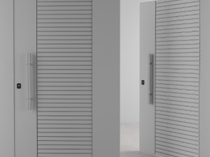 unique door designs Modello 3D
