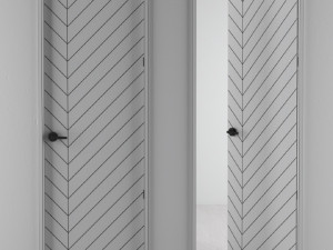 unique door designs Modelo 3D