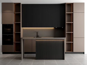 moderne K&uuml;che 3D Modell