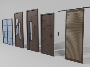 unique door designs 3D Модель