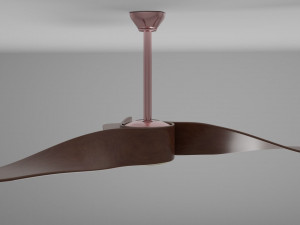 wooden ceiling fan 3D-Modell