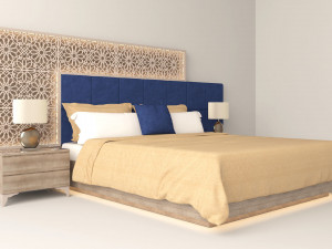 modern islamic bed 3Dモデル