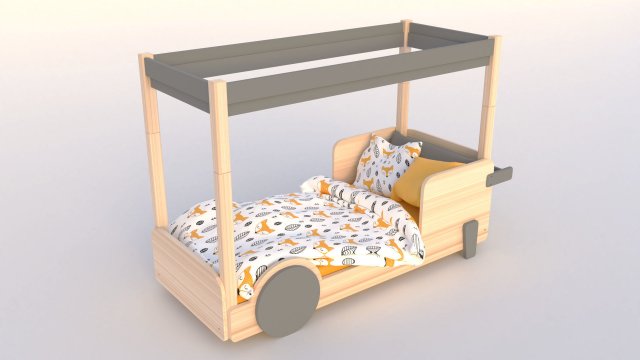 bed child mathy by bols CG Текстуры .c4d .max .obj .3ds .fbx .stl .blend 