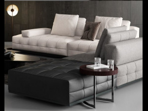 lawrence clan seating 3 3D Model