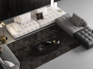 lawrence clan seating 3 3D Model