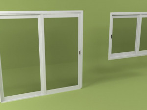 window and door window free low-poly 3d mode Modello 3D