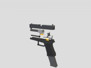 Pistol 3D Models