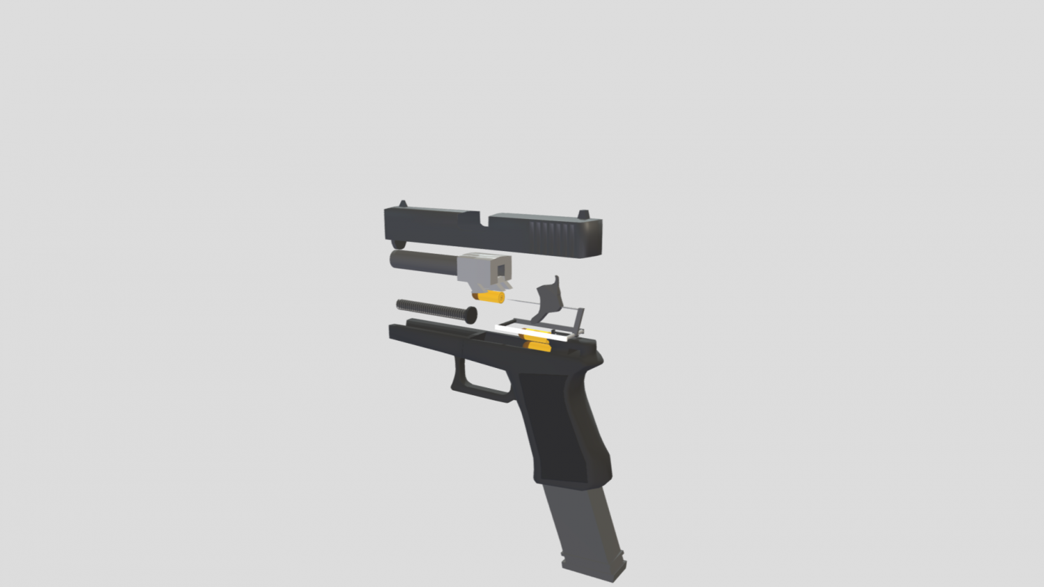Glock 3d model