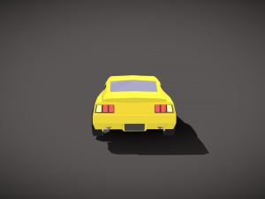 Mustang 1968 3D Модель