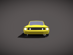 Mustang 1968 3D Модель