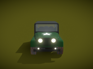 JEEP WILLYS cartoon Modello 3D