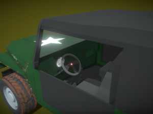 JEEP WILLYS cartoon Modello 3D