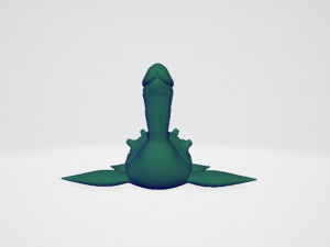 lapras pene 3D 打印模型