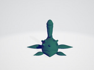 lapras pene 3D 打印模型