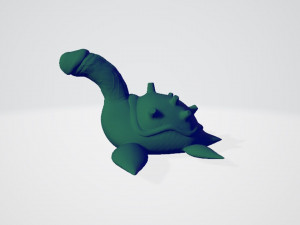 lapras pene 3D 打印模型