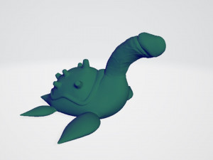 lapras pene 3D 打印模型
