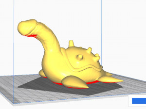 lapras pene 3D 打印模型