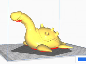 lapras pene 3D Print Model