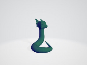 dratini pokemon 3D 打印模型