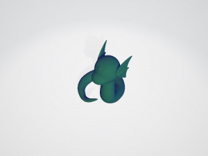 dratini pokemon 3D 打印模型