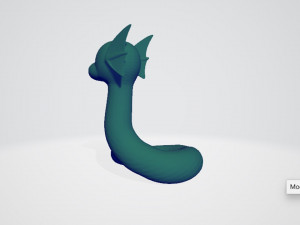 dratini pokemon 3D 打印模型