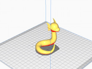 dratini pokemon 3D 打印模型