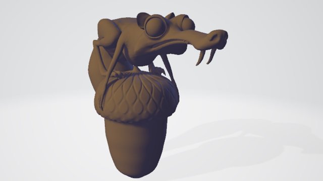ice age scrat 3D-Druckmodell .c4d .max .obj .3ds .fbx .stl .blend 