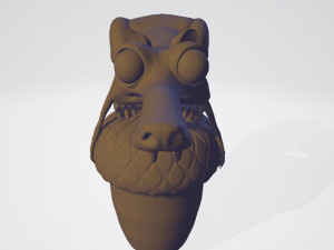 ice age scrat 3D-Druckmodell