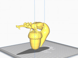 ice age scrat 3D-Druckmodell
