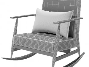 rocking armchair 3D Model