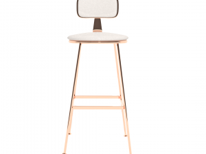 lorena bar chair Modèle 3D