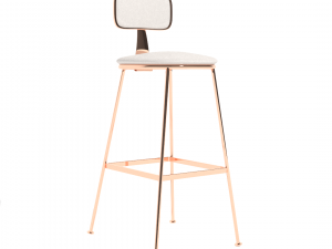 lorena bar chair Modèle 3D