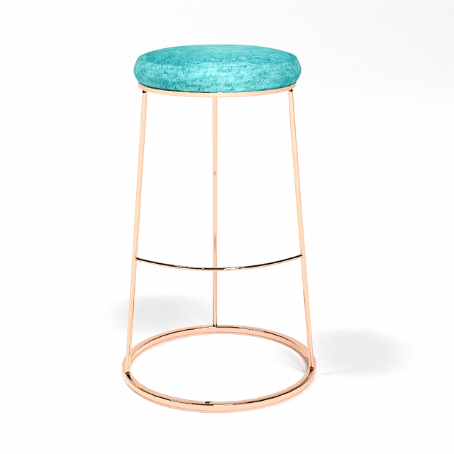 bar chair 3D 모델 .c4d .max .obj .3ds .fbx .stl .blend 