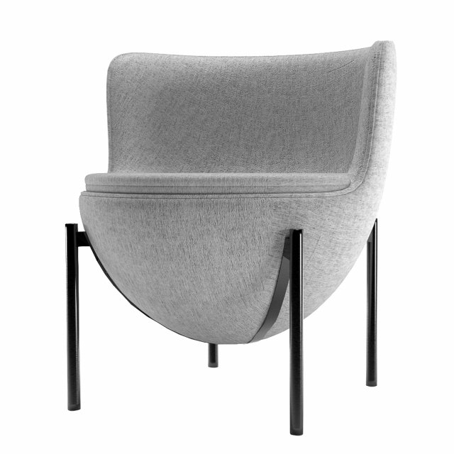 small armchair 3D Model .c4d .max .obj .3ds .fbx .stl .blend 