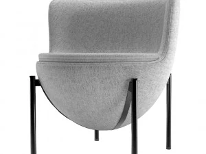 poltrona pequena Modelo 3D