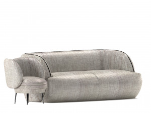 sofa armchair 3D Модель