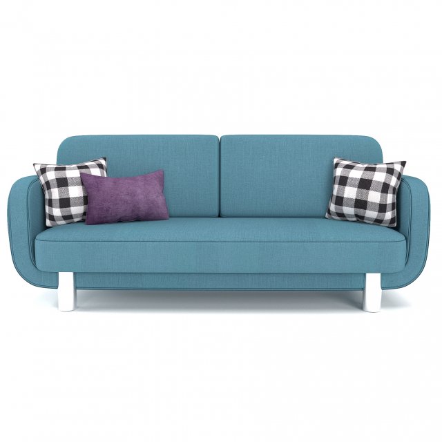 sofa model 3D 모델 .c4d .max .obj .3ds .fbx .stl .blend 