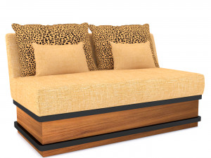 sofa model 3D 모델