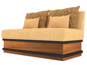sofa model Model 3D